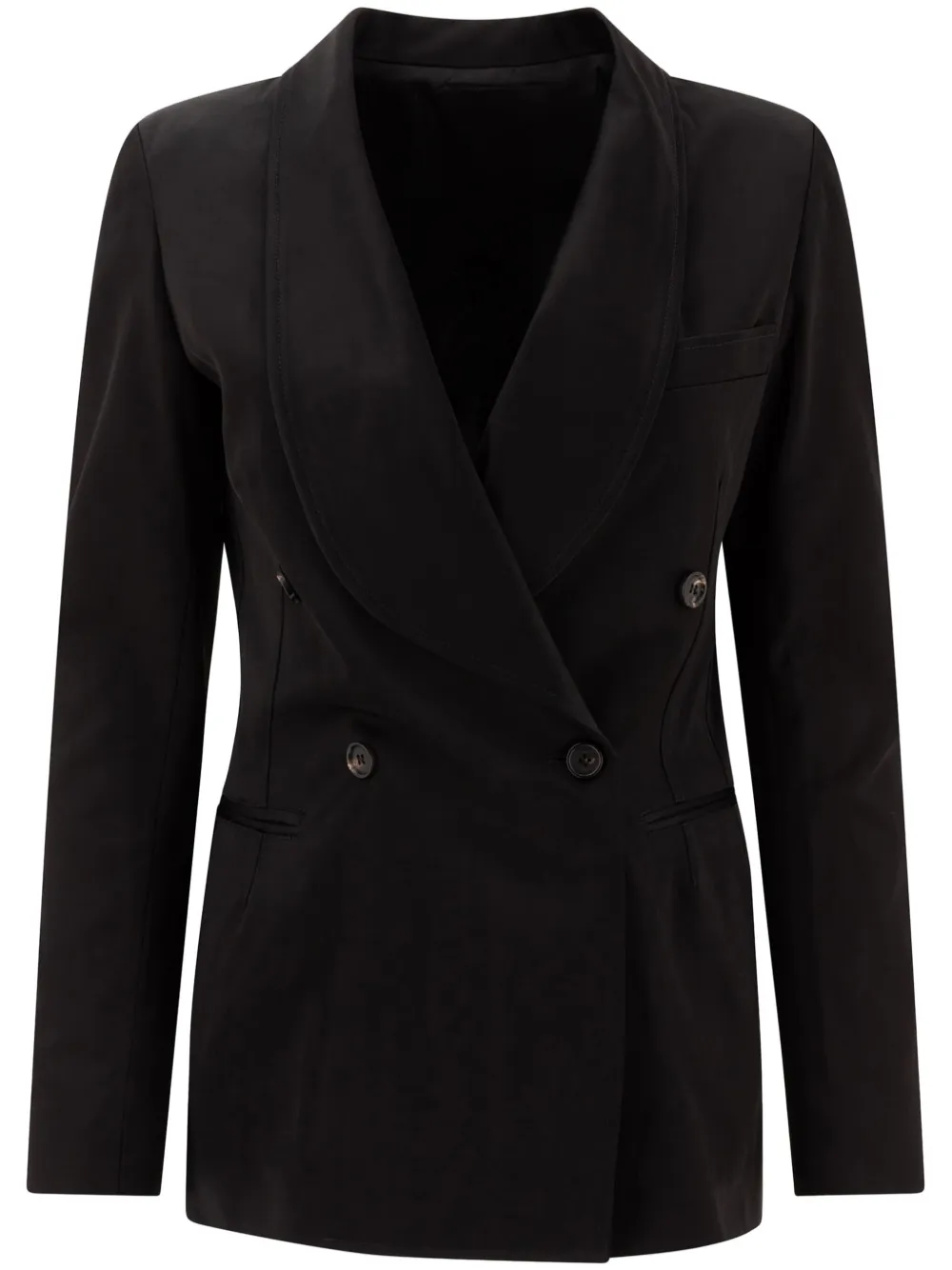 BODE Sheen suit jacket - Nero