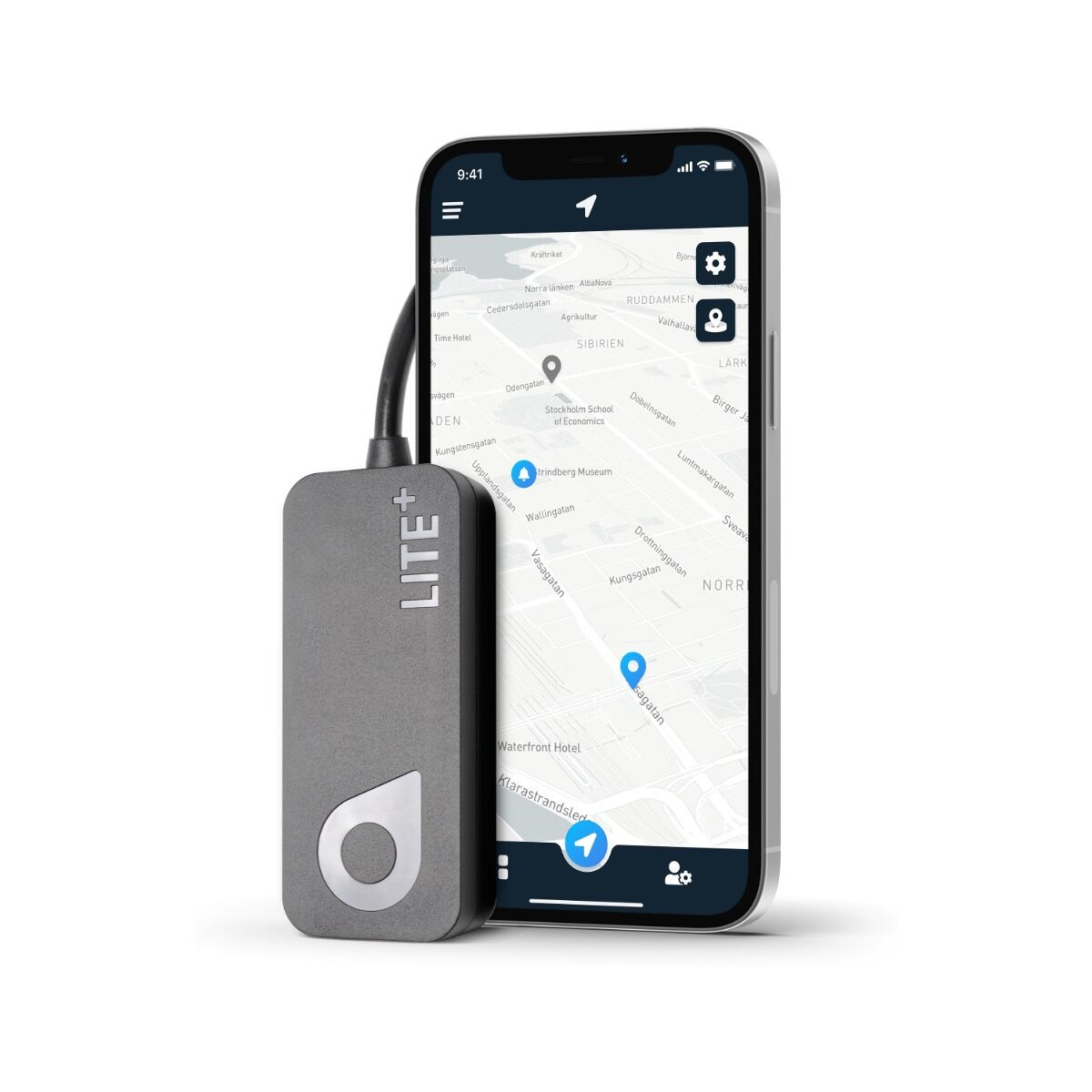Godkänd Spårsändare Med 4G Swetrack Lite+ (Gen2) Till Fordon
