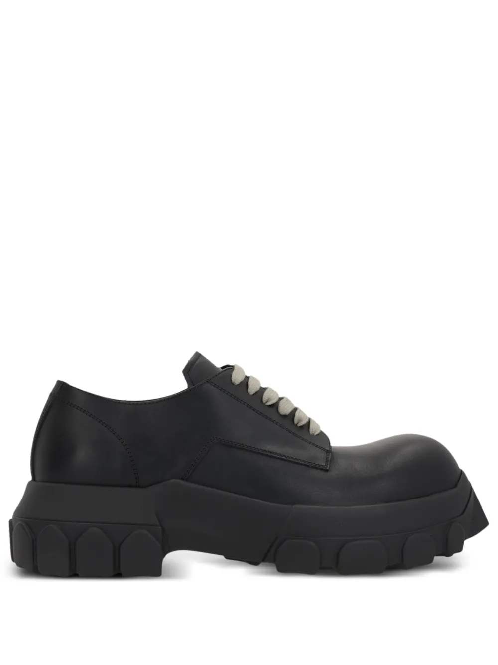 Rick Owens Mega Tractor derby shoes - Nero
