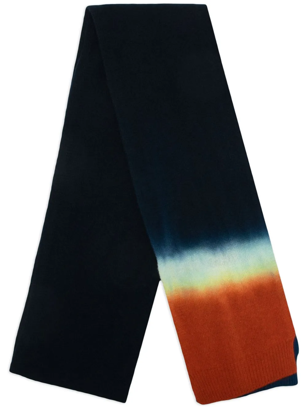 Nick Fouquet gradient-effect scarf - Blu