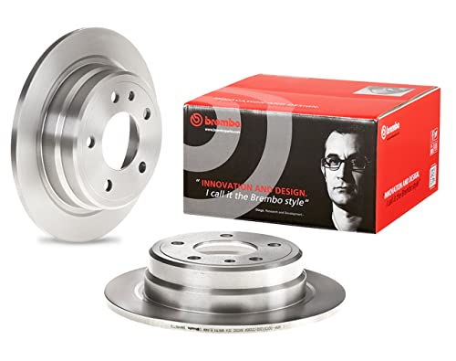 Brembo 08.4487.10 - Disco Freno (Set Di 2) - Posteriore