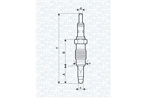 Magneti Marelli 062900011304 - Candeletta