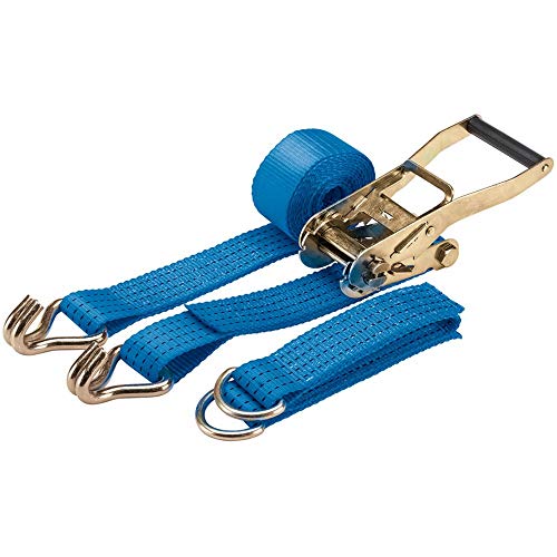 Draper Crtds2500/B 2500 Kg Veicolo A Cricchetto Cinghie, Blu