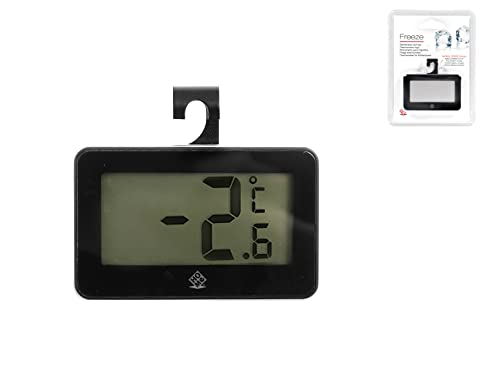 Home 8679600 Termometro Digitale Per Frigo Freeze, Plastica, Nero