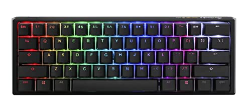 Ducky One 3 Mini Classic Hotswap 60% Rgb Mechanical Keyboard (Cherry Mx Blue)