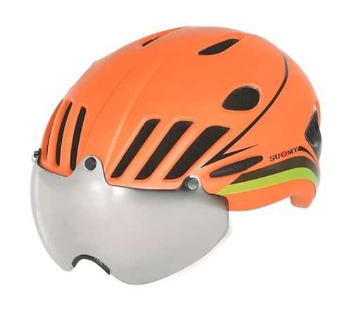 Suomy, Casco Vision Unisex Adulto, Arancio/Nero, M