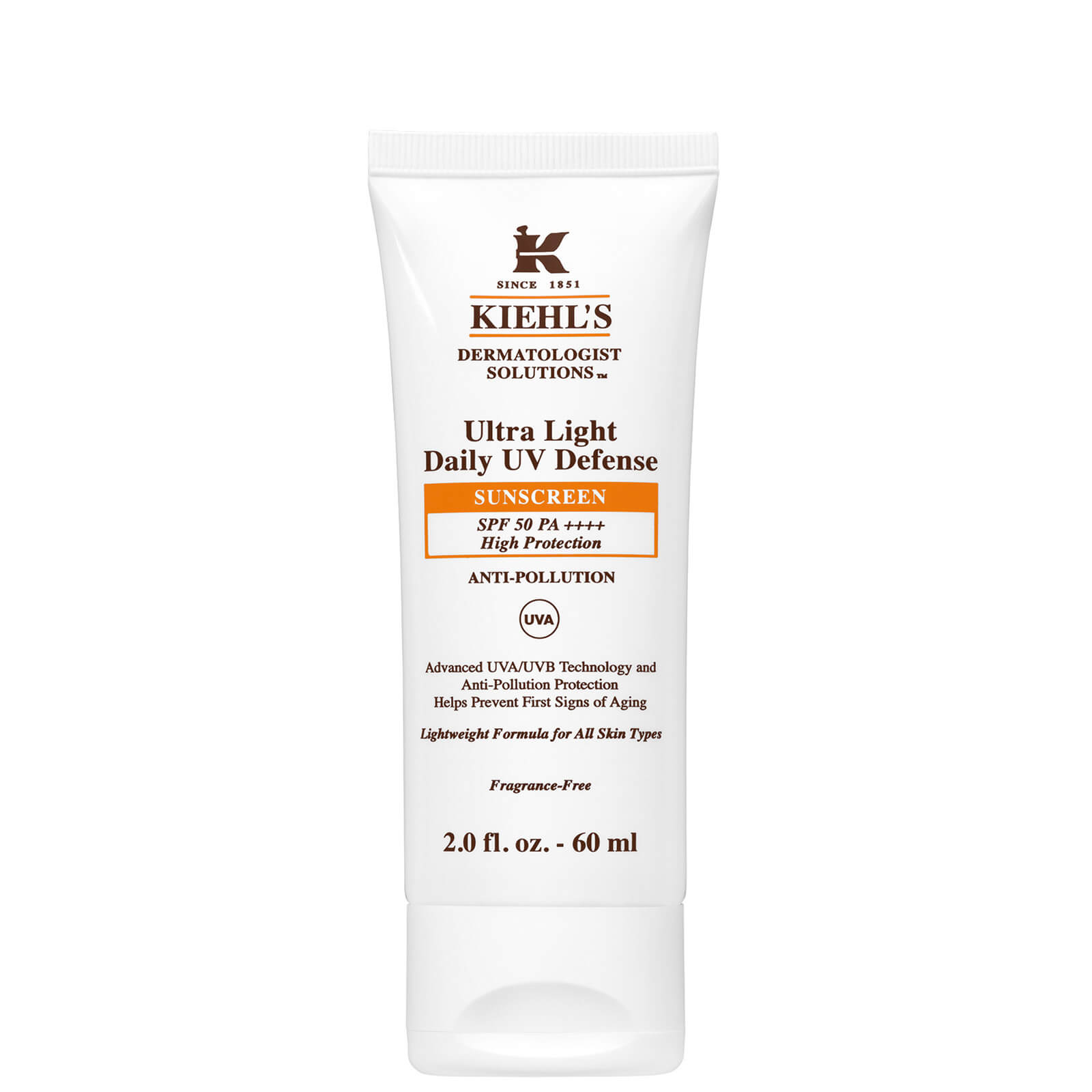 Kiehl's Ultra Light Daily UV Defense (varie misure) - 60ml