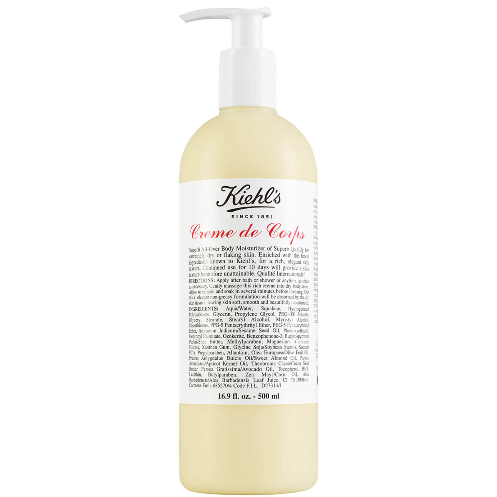 Creme De Corps 500ml - Super Size Kiehl's