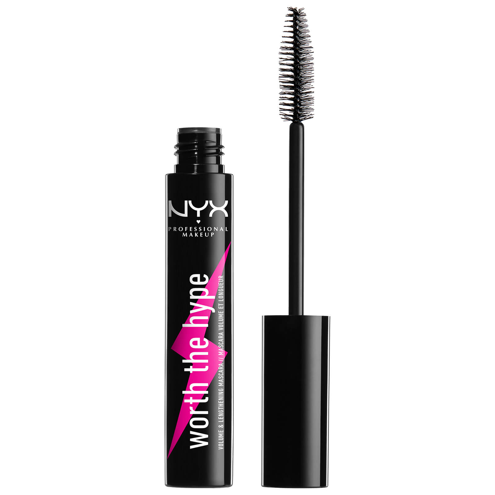 NYX Professional Makeup Worth the Hype mascara (varie tonalità) - Black