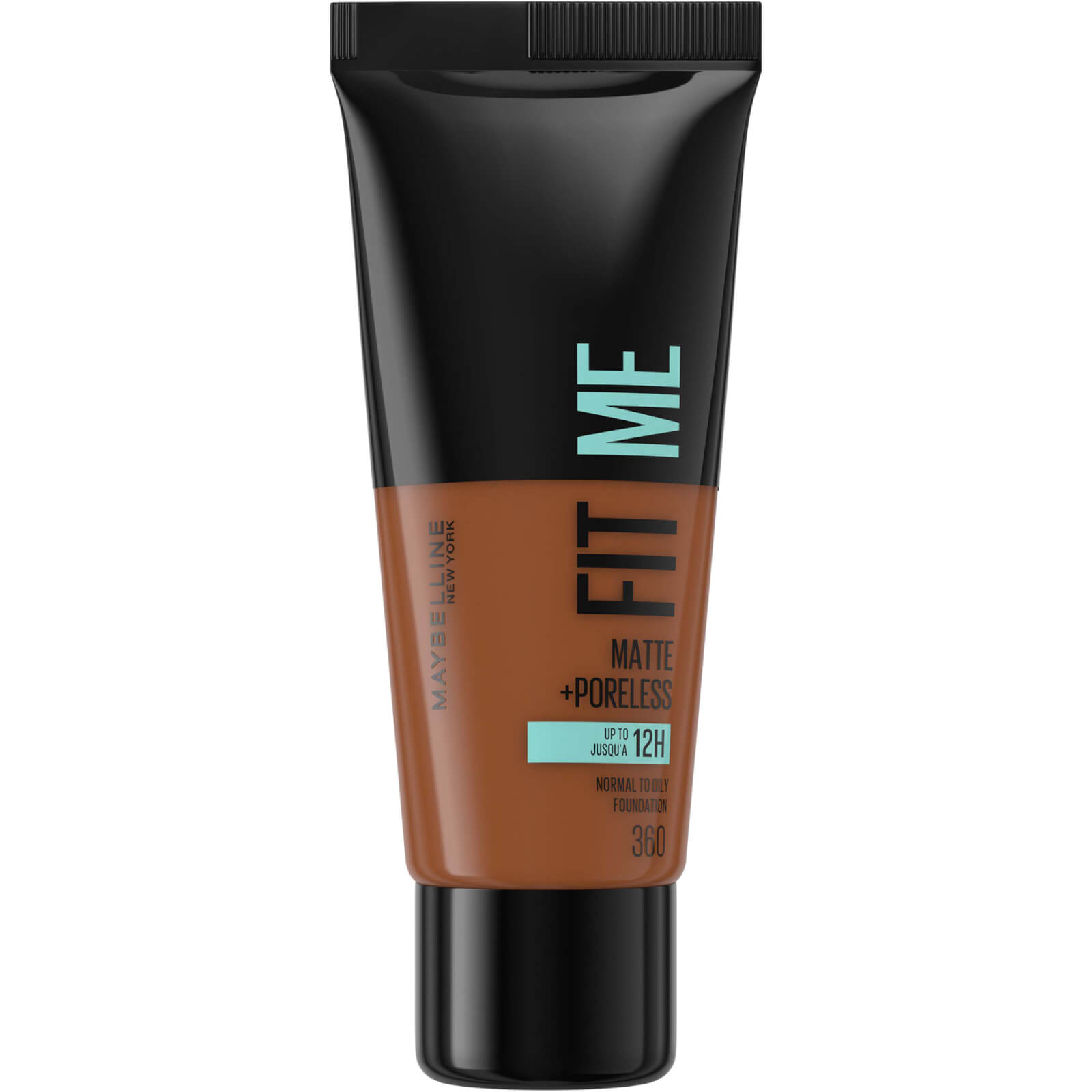 Maybelline Fit Me! Matte and Poreless fondotinta liquido opacizzante 30 ml (varie tonalità) - 360 Mocha