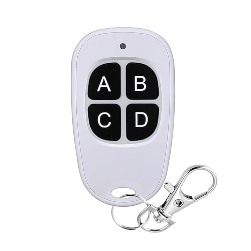 rf wireless 433mhz porta telecomando universale 4 chiavi copia garage telecomando clonazione cancello elettrico telecomando duplicatore chiave
