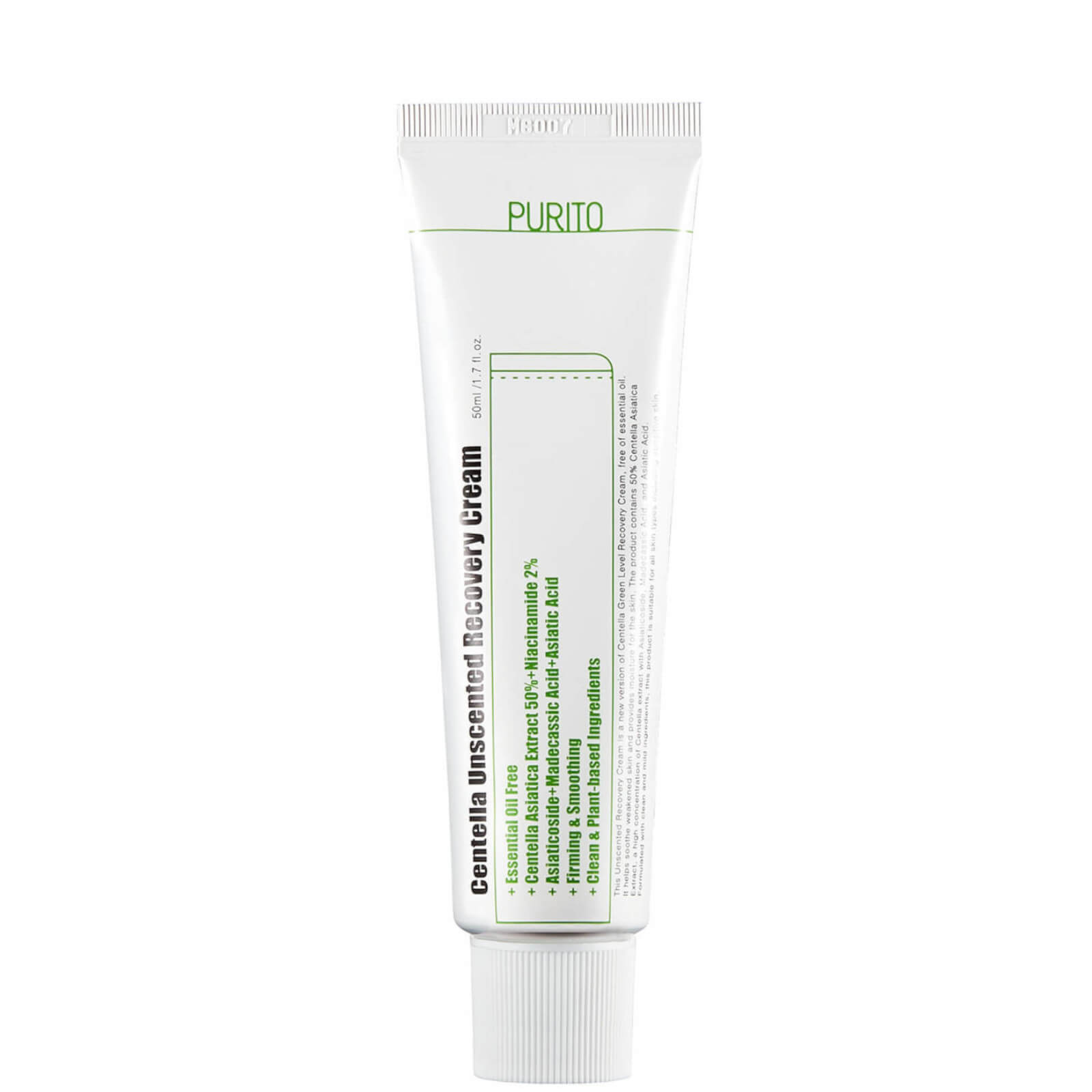 PURITO Centella Unscented Recovery Cream 50ml