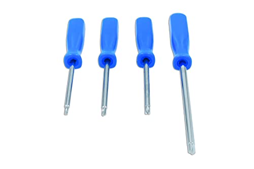 Laser 8477 Clutch Head Screwdriver Set 4Pc