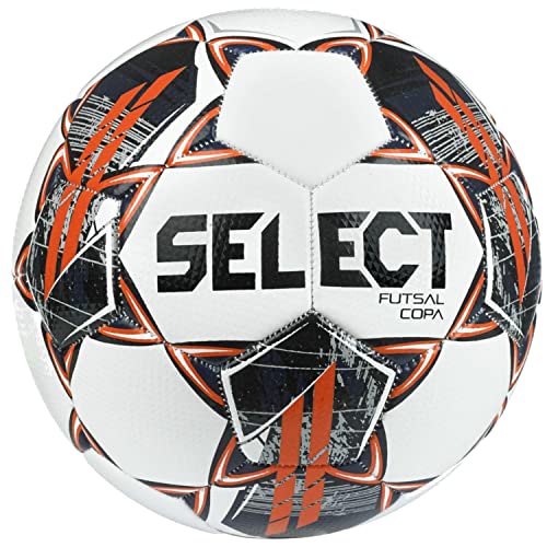 Select Futsal Copa Ball Futsal Copa Wht-Blk, Womens,Mens Footballs, White, 4 Eu