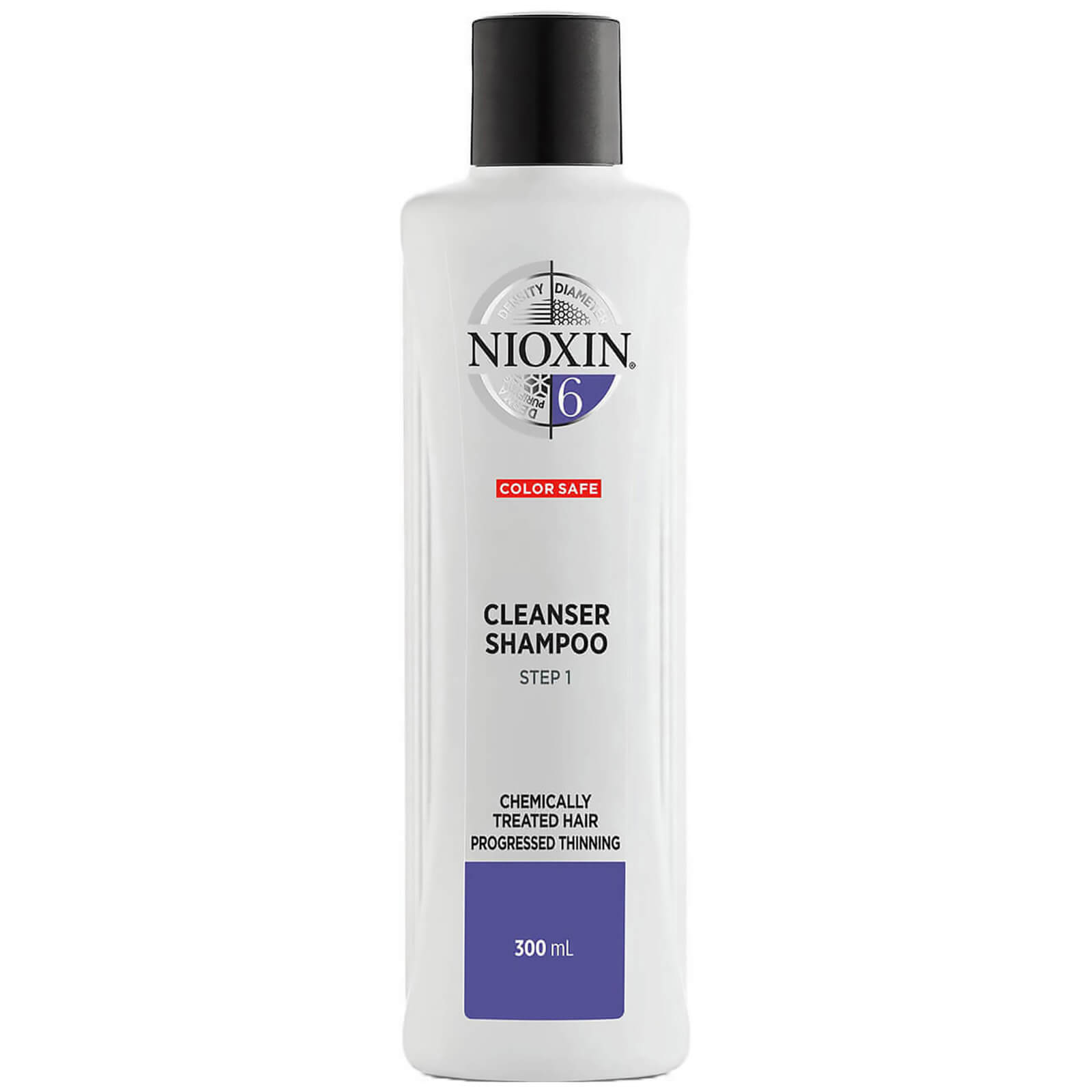 Shampoo Detergente NIOXIN 3-Part System 6 for Chemically Treated Hair with Progressed Thinning 300 ml