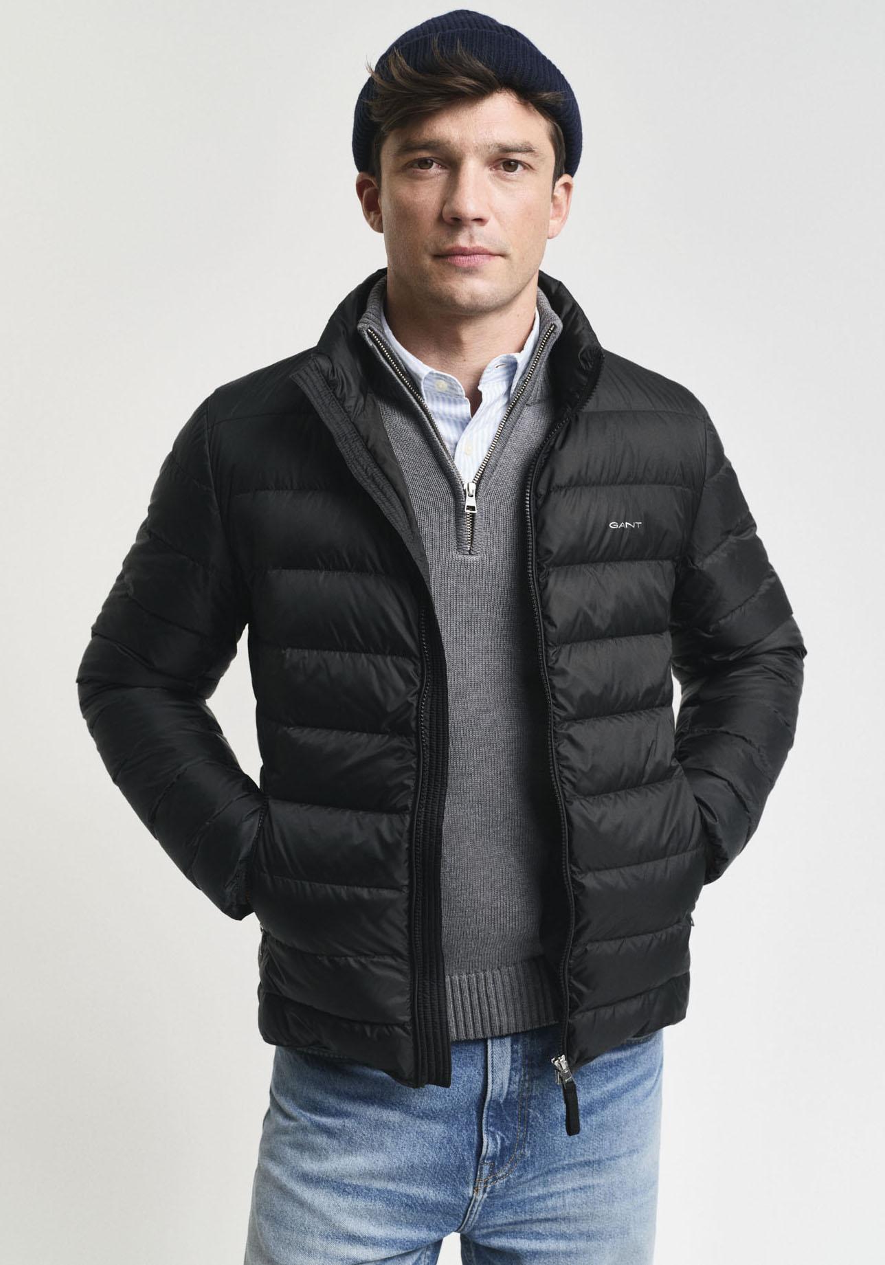 Gant Daunenjacke »Light Down Jacket Daunen leicht pflegeleicht«, sehr leichte Daunen Steppjacke, Premium Qualität,...