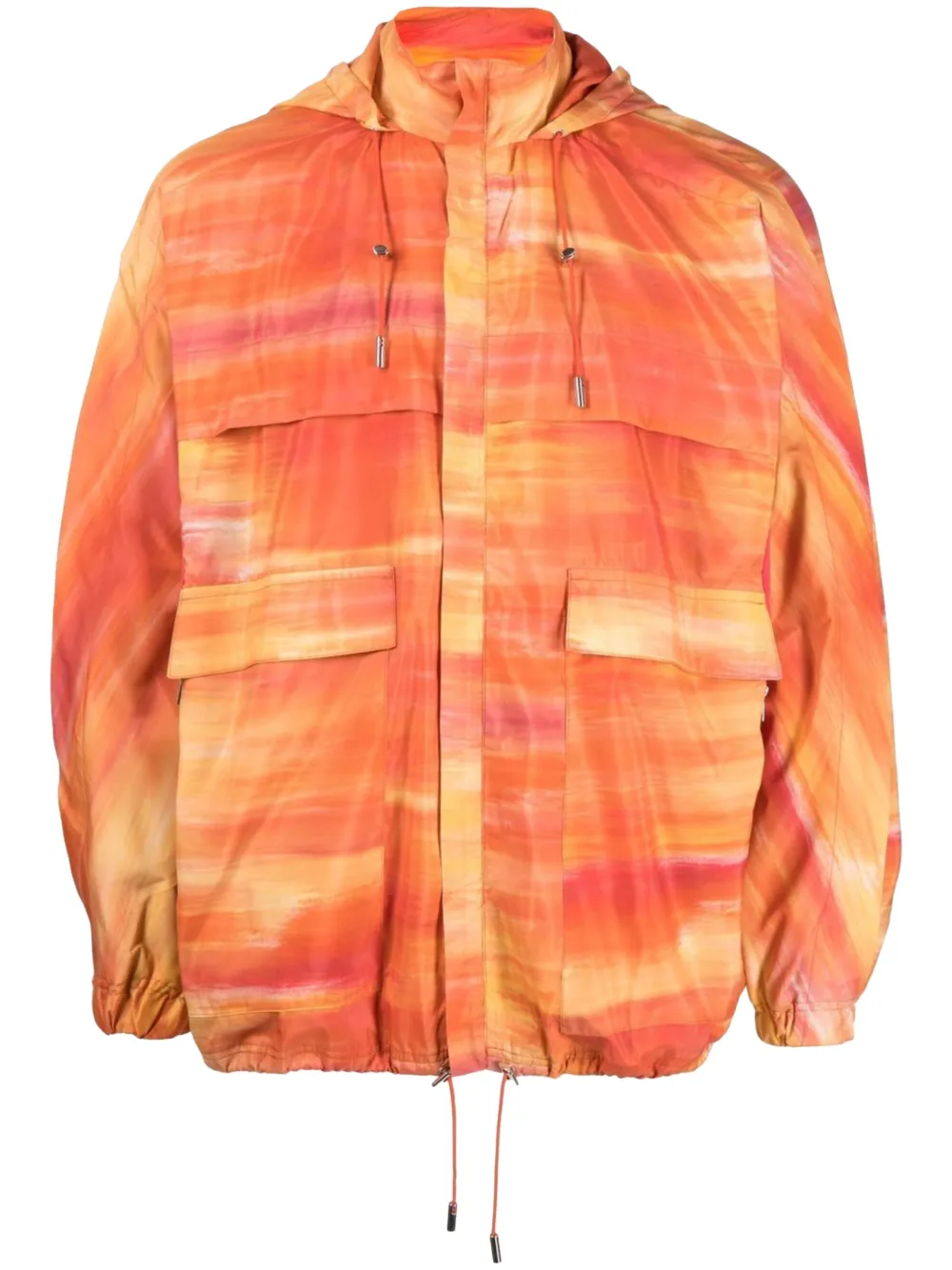 Ahluwalia tie-dye jacket - Arancione