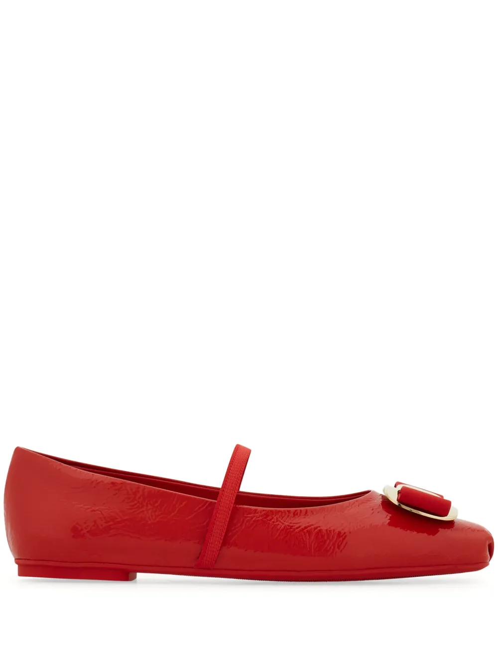 Ferragamo New Vara ballet flats - Rosso