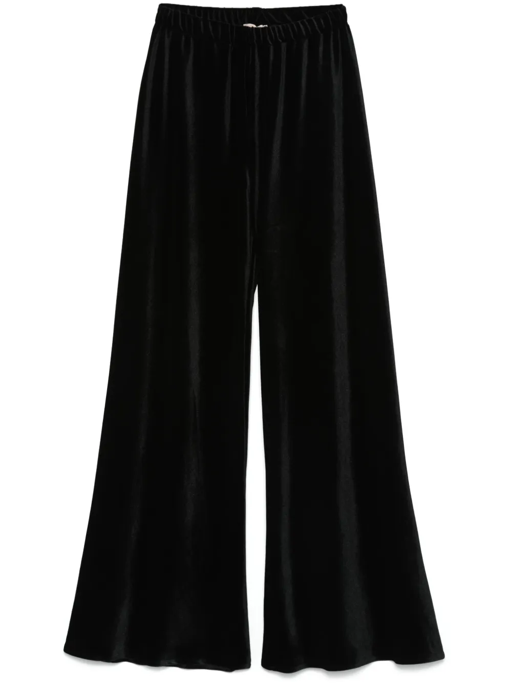 Blanca Vita velvet trousers - Nero