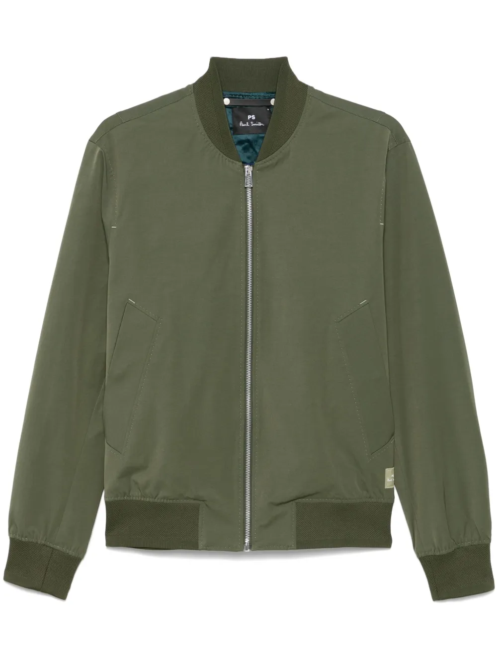 PS Paul Smith Bomber con applicazione - Verde