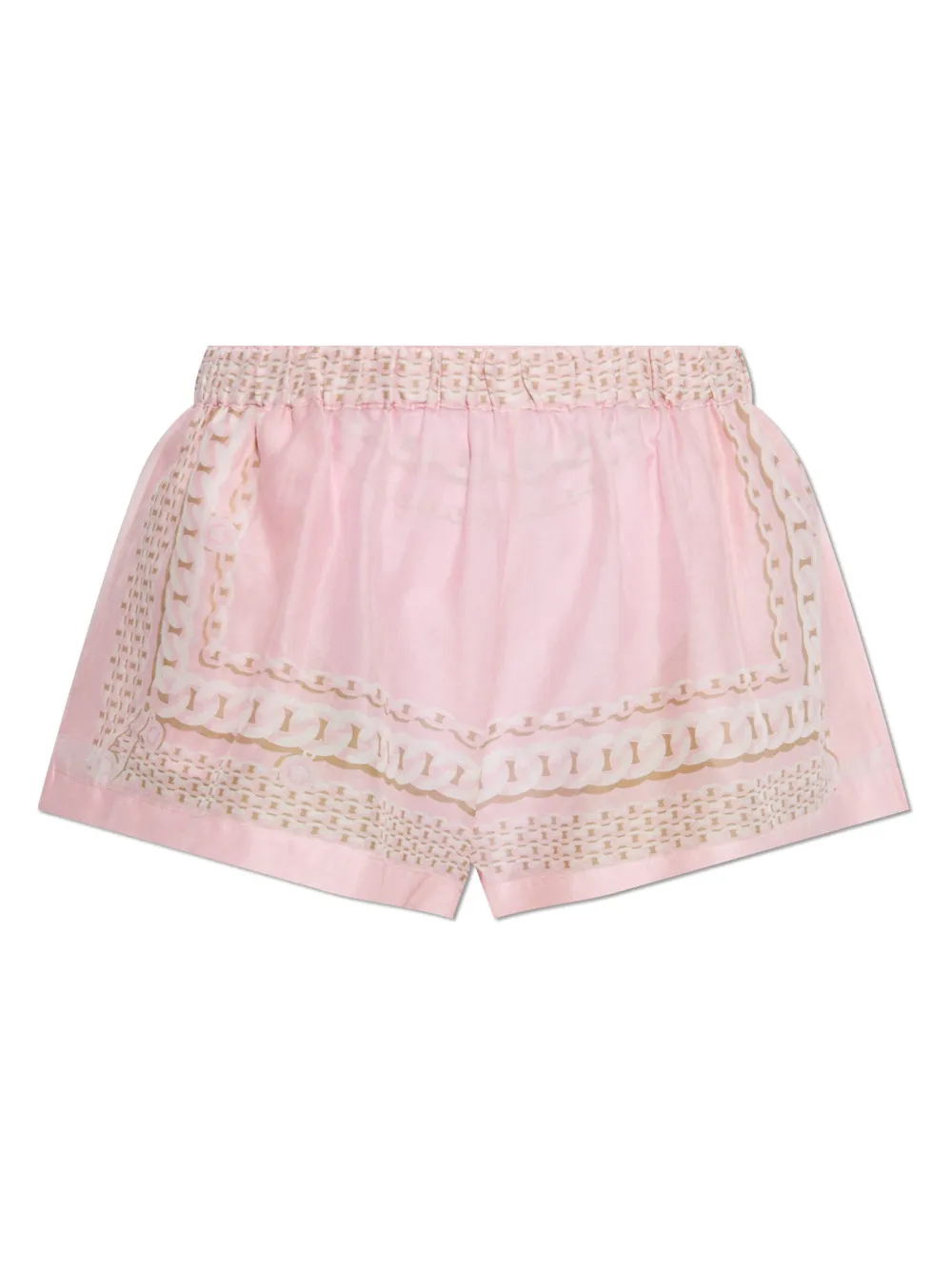 Versace chain print shorts - Rosa