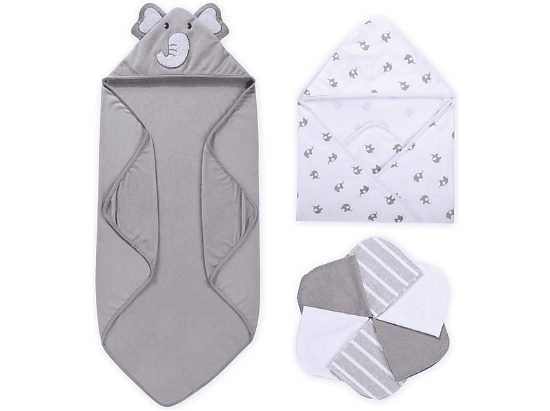 Asciugamano Con Cappuccio Momcozy Baby Hooded Towel