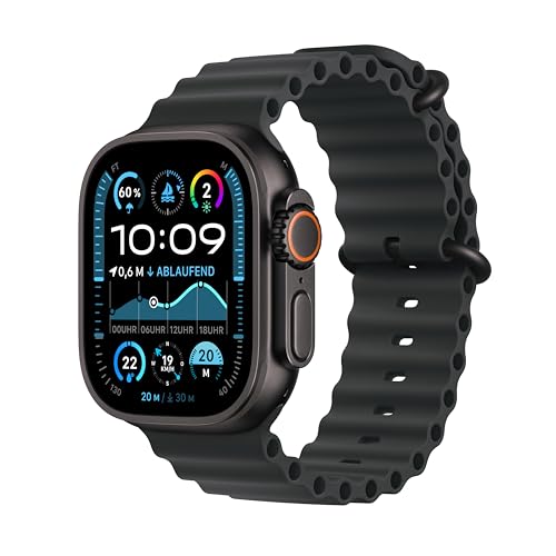Apple Watch Ultra 2 49Mm Gps+4G Titan Ocean Black/Black