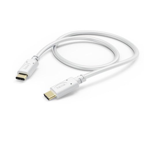Hama Cavo Di Ricarica Usb C A Usb C, 1,5 M (Ricarica Rapida, Cavo Di Ricarica Per Cellulare, Cavo Dati, Cavo Usb, Cavo Per Cellulare, Cavo Di Ricarica