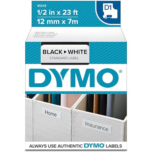 Dymo Label Cassette 12Mm X 7M