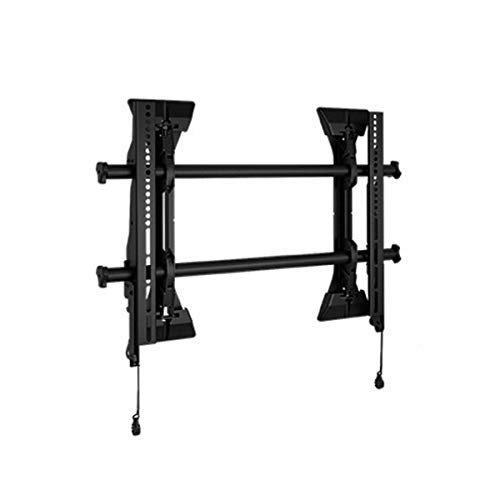 Chief Msm1U Medium Fusion Mikroverstellbare, Fixe Display-Wandhalterung, Querformat, Schwarz (32 - 47)
