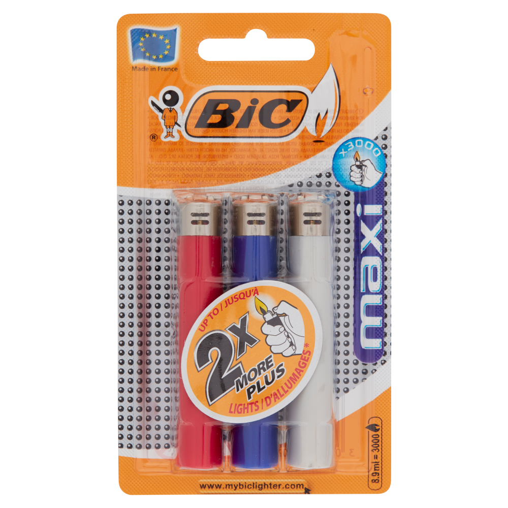 Bic Maxi 3 Accendini - -