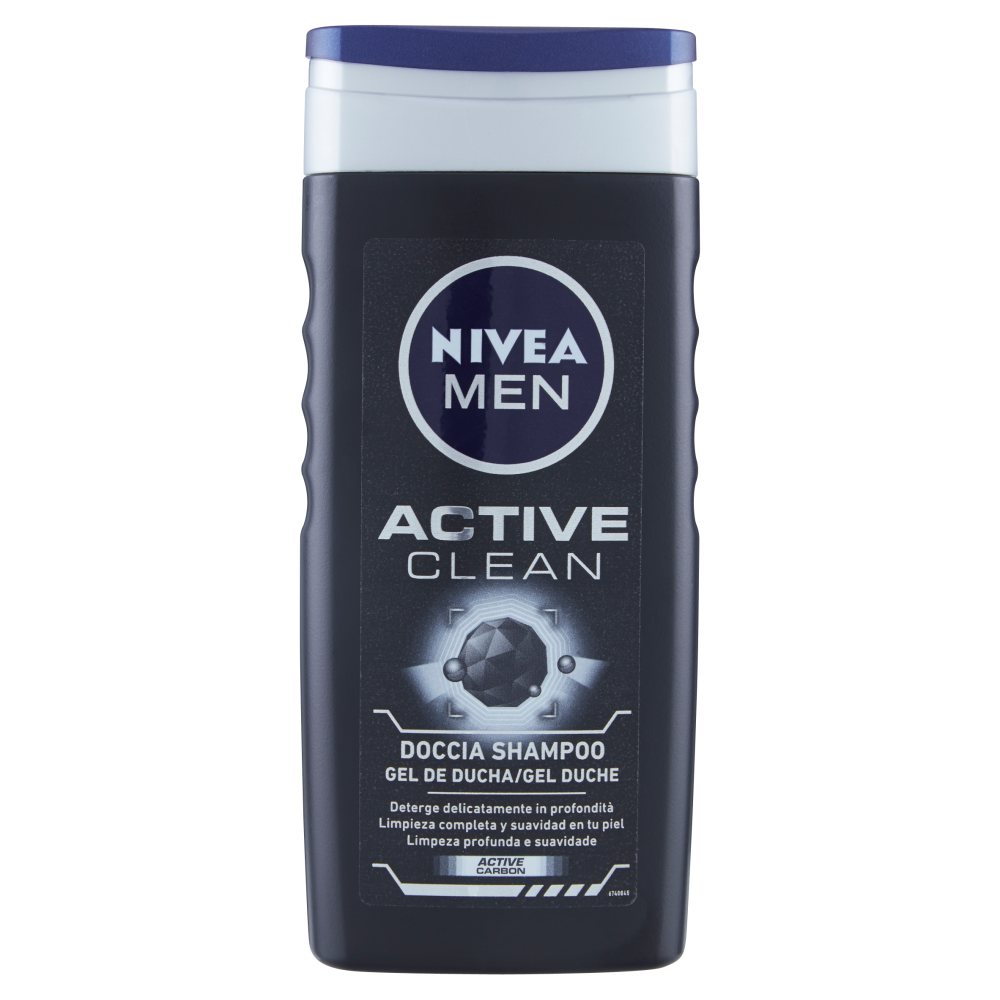 Nivea Men Active Clean Doccia Shampoo 250 ml - -