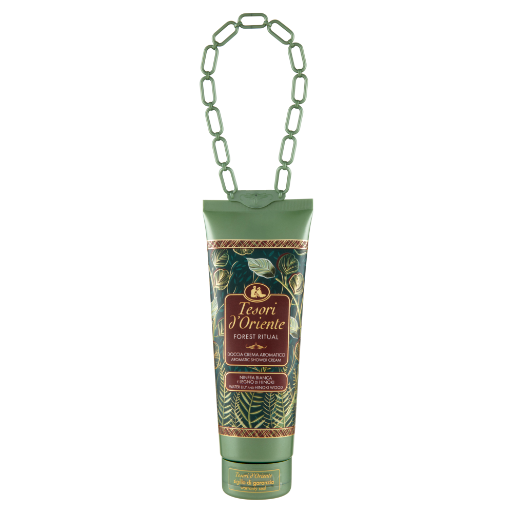 Tesori d'Oriente Forest Ritual Doccia Crema Aromatico Ninfea Bianca e Legno di Hinoki 250 ml - -