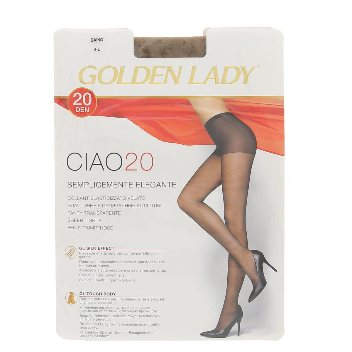 Golden Lady Ciao20 Daino 20 Denari Taglia 4 - -