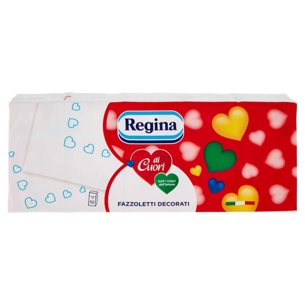 Regina Fazzoletti di Cuore 10 Pacchetti - -