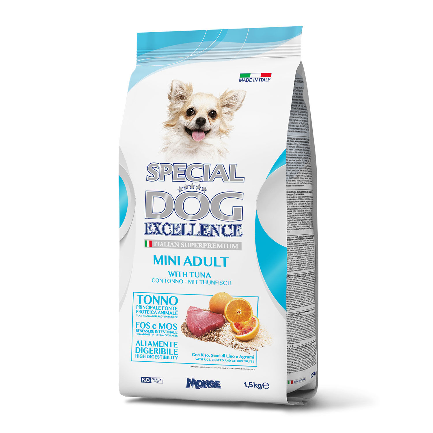 Special Dog Excellence Mini Adult Tonno 1.5 kg - -