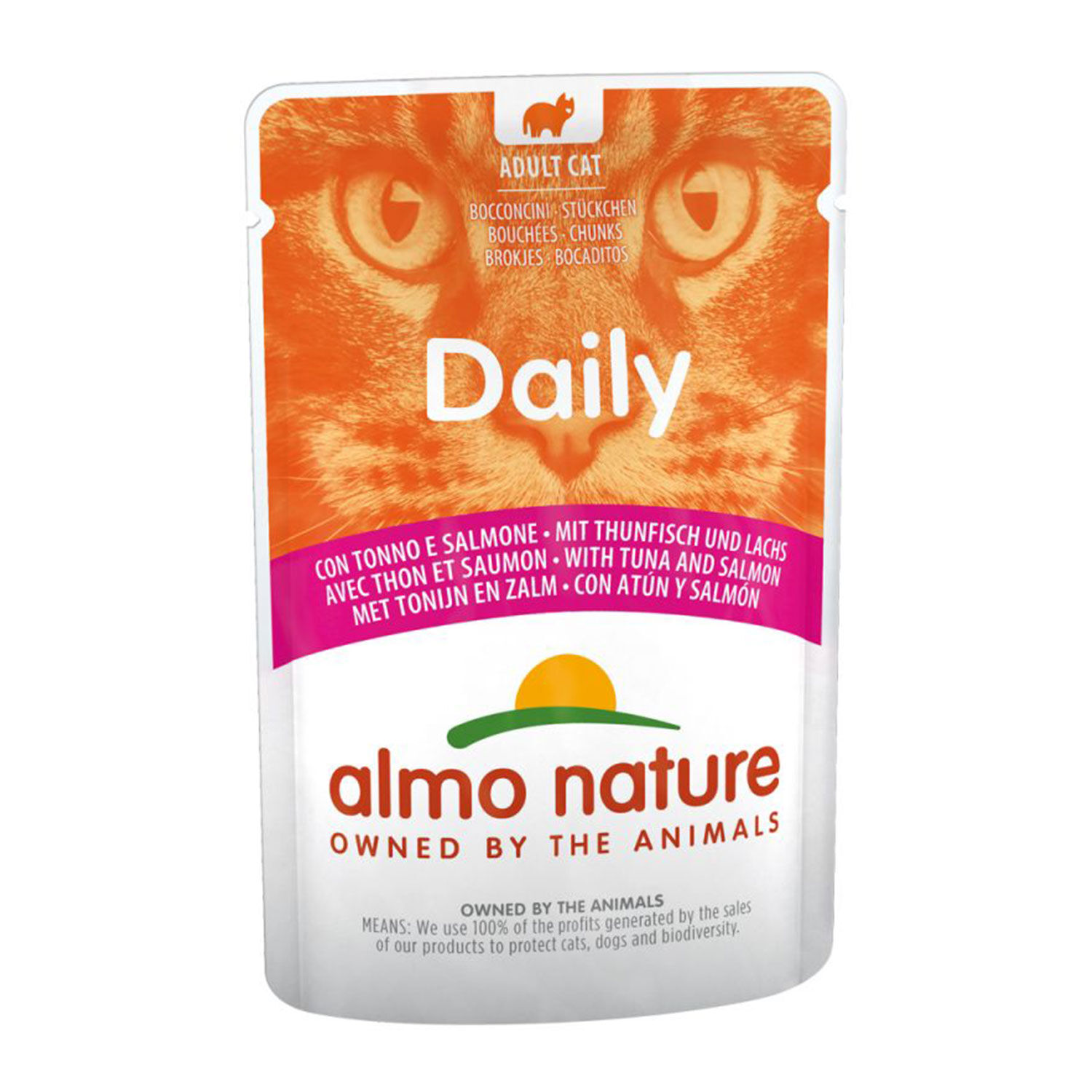 Almo Nature Daily menu 70 gr Tonno e Salmone - -