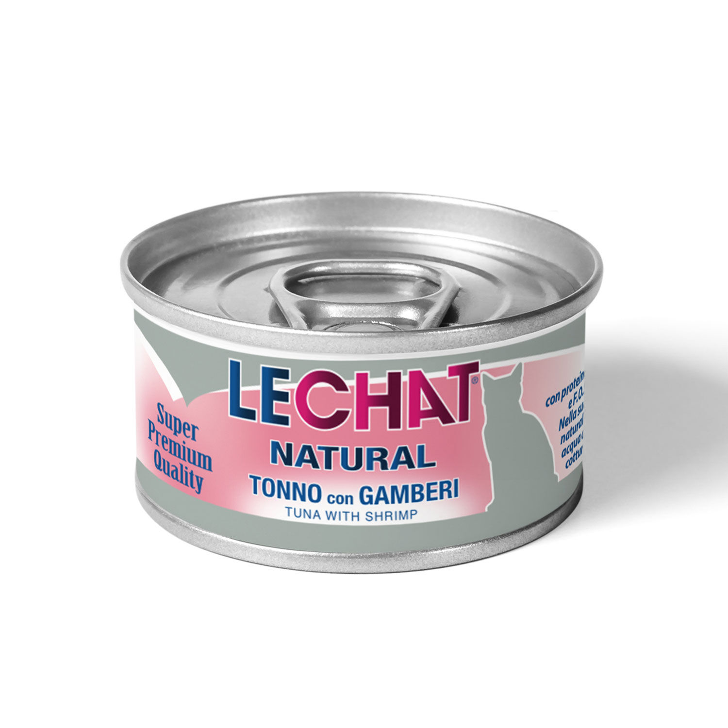LeChat Natural Tonno con Gamberetti 80 g - -