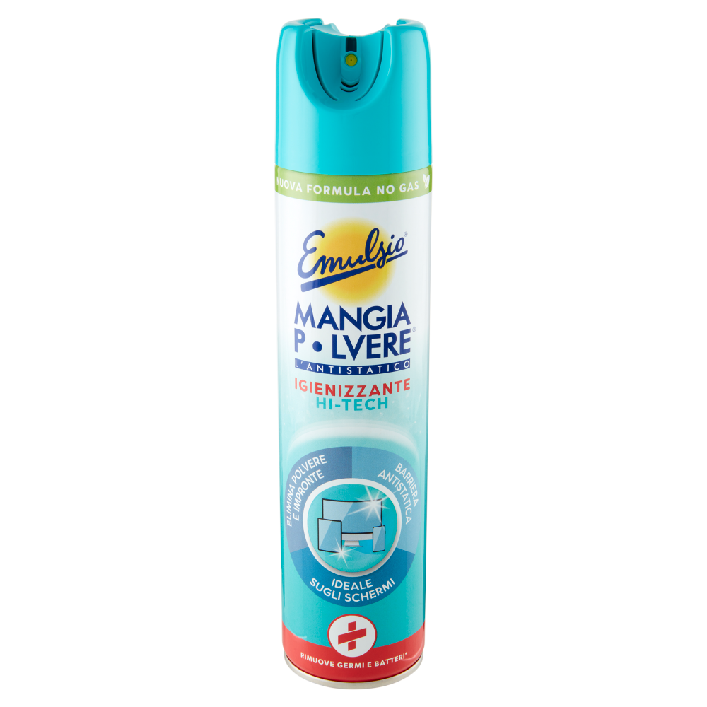 Emulsio Mangia Polvere l'Antistatico Igienizzante Hi-Tech 300 ml - -