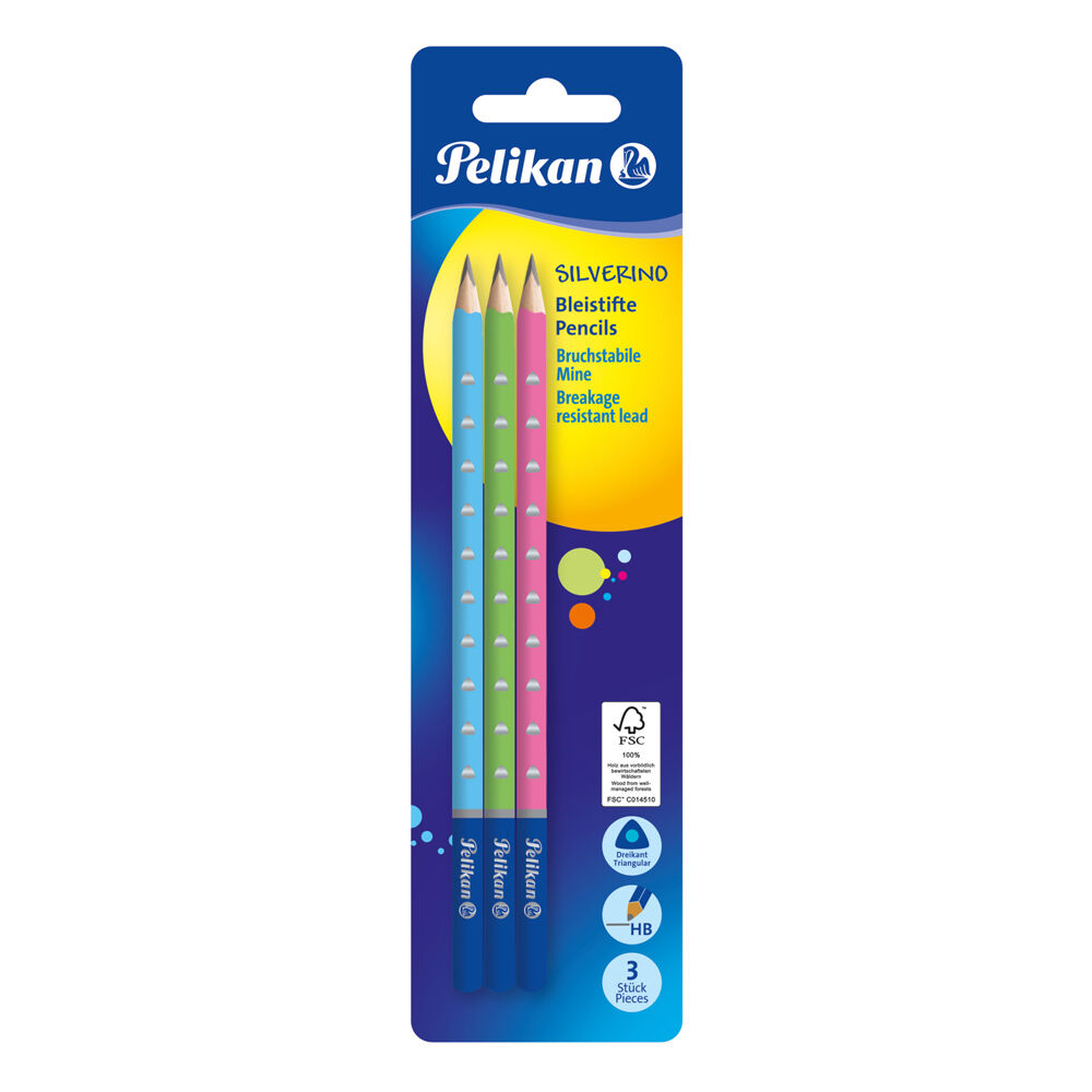 Pelikan Matite Graffite HB 3Pezzi - -