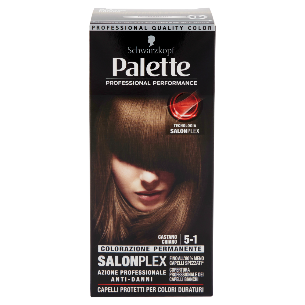 Palette Colorazione Permanente Castano Chiaro N.5-1 - -