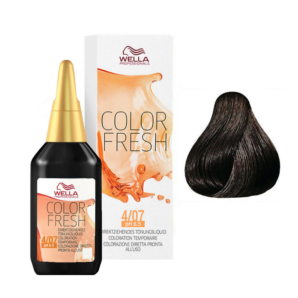 Wella Color Fresh Castano Medio Naturale N.4/07 - -