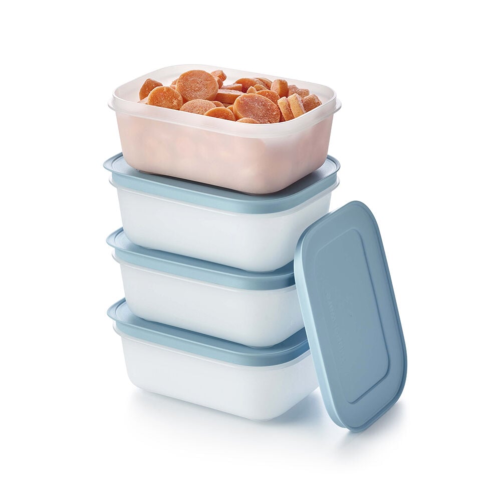 Tupperware Freezer Mates Shallow Container Set - -