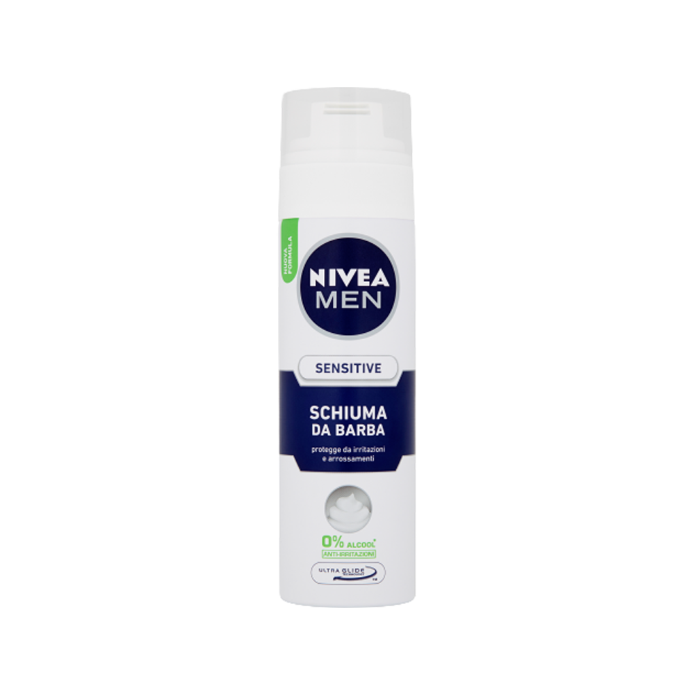Nivea Men Sensitive Schiuma Da Barba 200 ml - -
