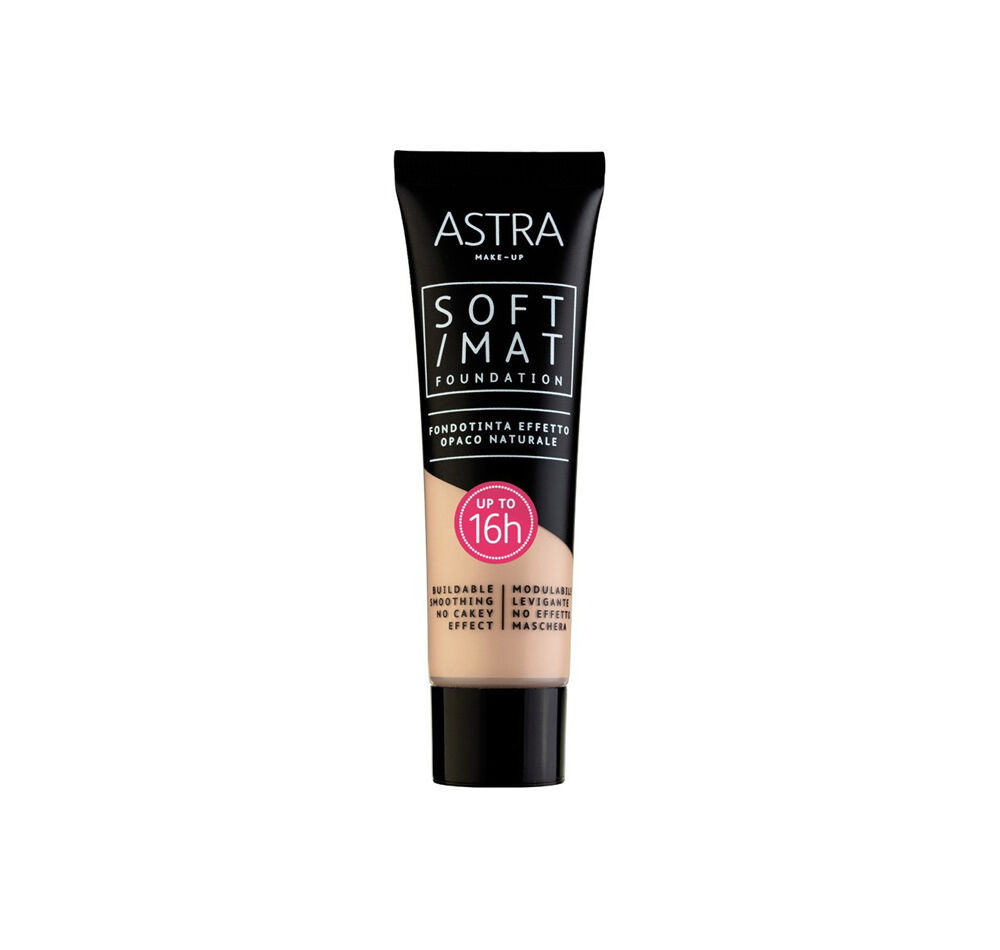 Astra Soft Mat Foundation Sand N.003 - -