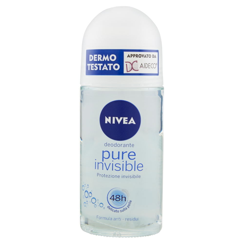Nivea Pure Invisible Roll-On Deodorante 50 ml - -