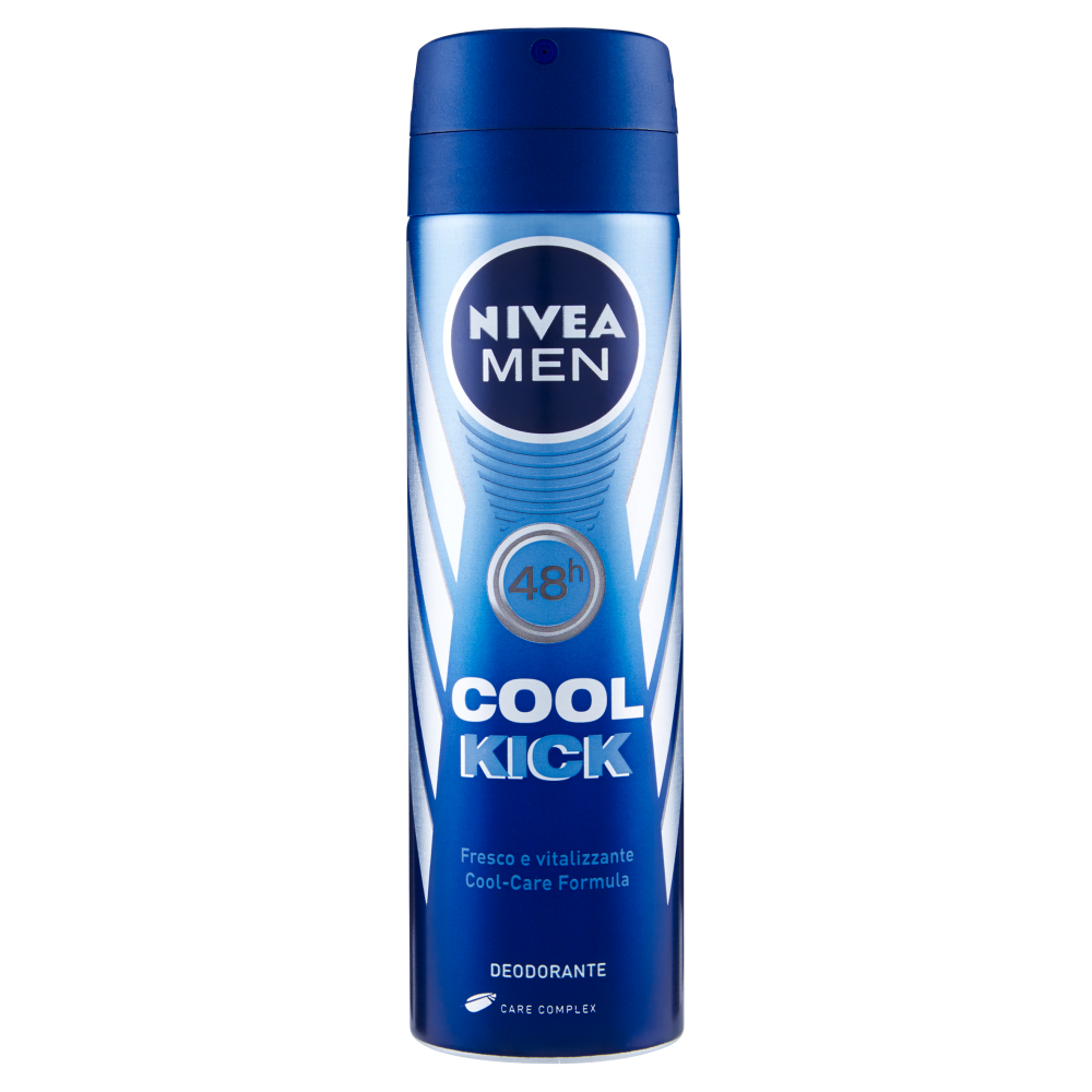 Nivea Men Cool Kick Deodorante Uomo Spray 150 ml - -