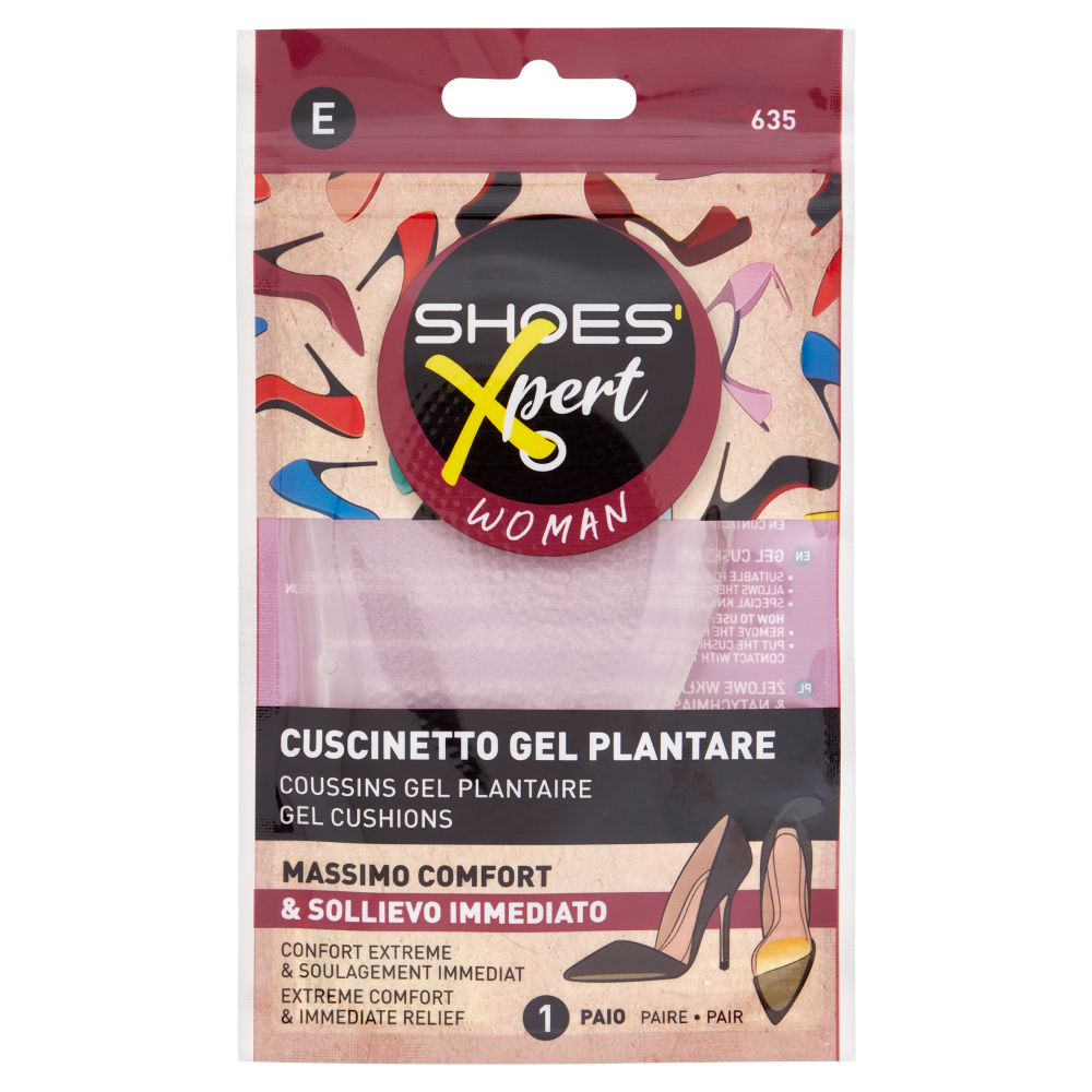 Shoes'Xpert Woman Cuscinetto Gel Plantare 1 Paio - -