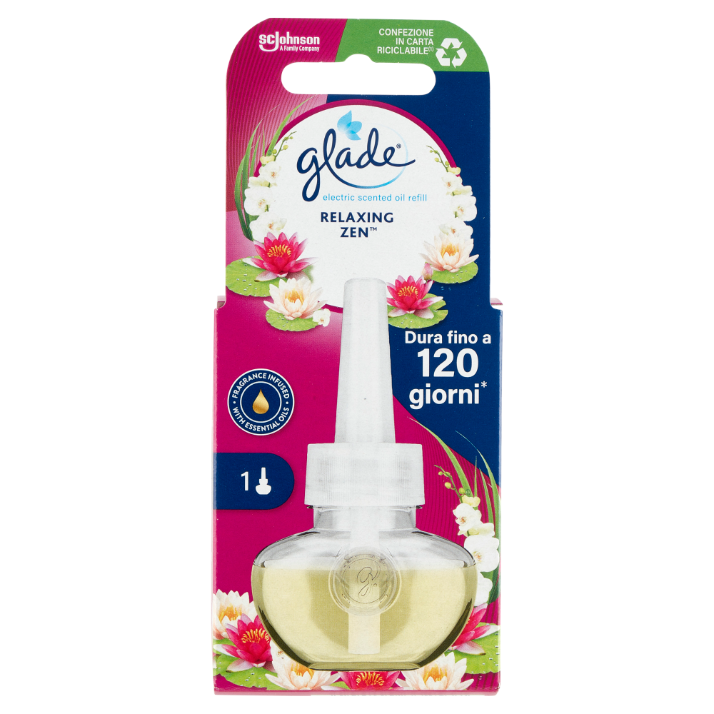 Glade Elettrico Ricarica Relaxing Zen 20ml - -
