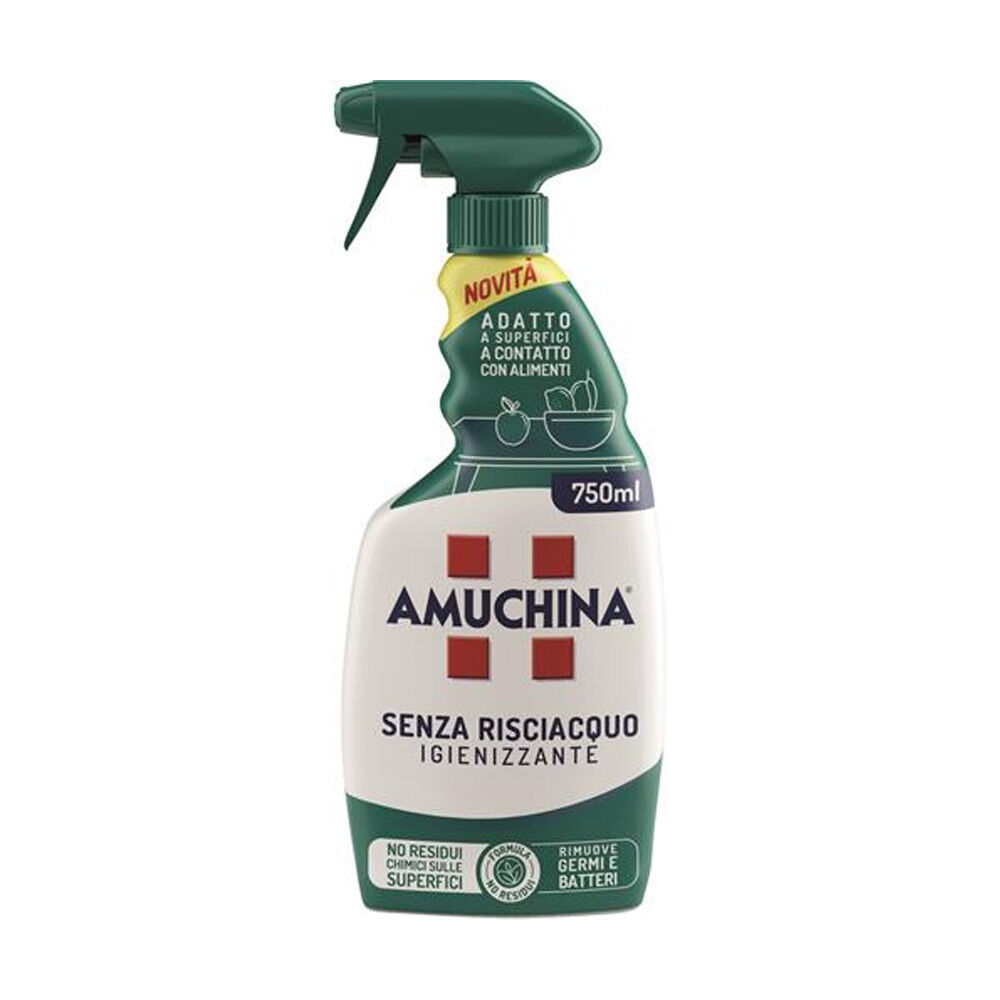Amuchina Spray Igienizzante Senza Risciacquo 750 ml - -